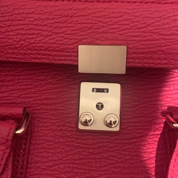 3.1 Phillip Lim Pashli Satchel Medium 🍒 Red - Picture 9 of 16